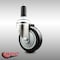 Service Caster 4 Inch 316SS Black Polyurethane Wheel Swivel 1 Inch Expanding Stem Caster SCC-SS316EX20S414-PPUB-BLK-1 - alternate 2